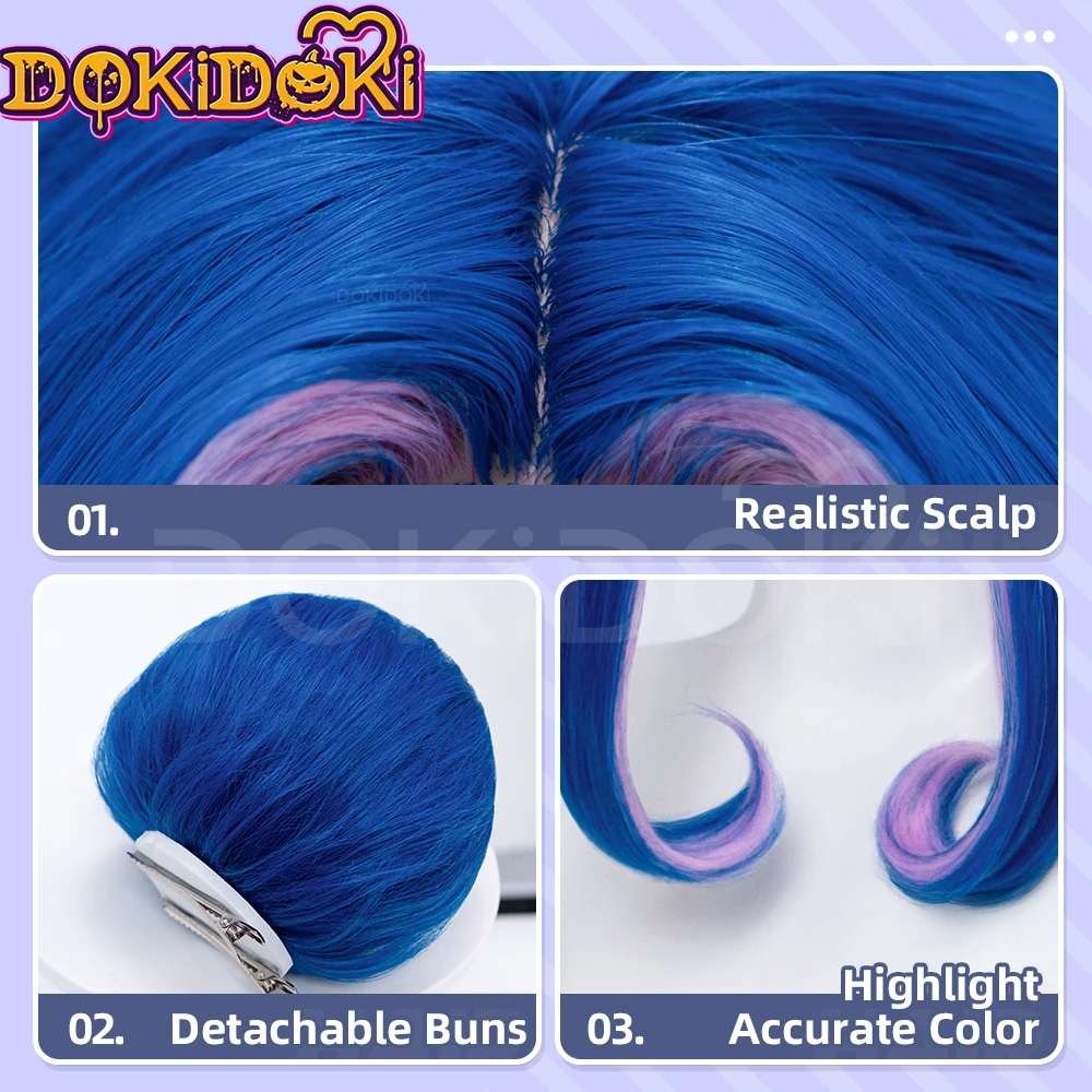 IN STOCK Guinevere Olivia Wig  - огляд і ціна Anime Cosplay Blue Hair