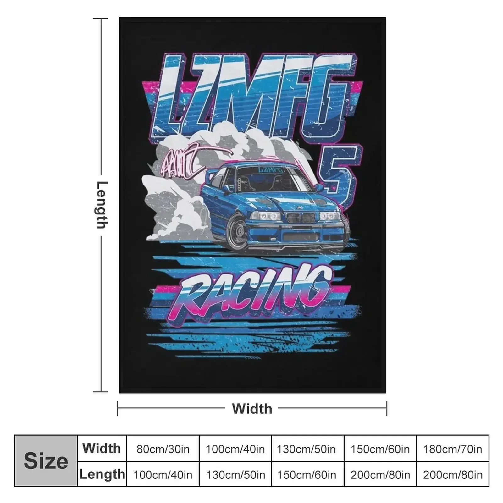 Adam Lz Merch E36 Throw Blanke - огляд і ціна Anime Cosplay Idea